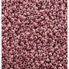 Бісер Preciosa металізований рожевий 10 г, No10