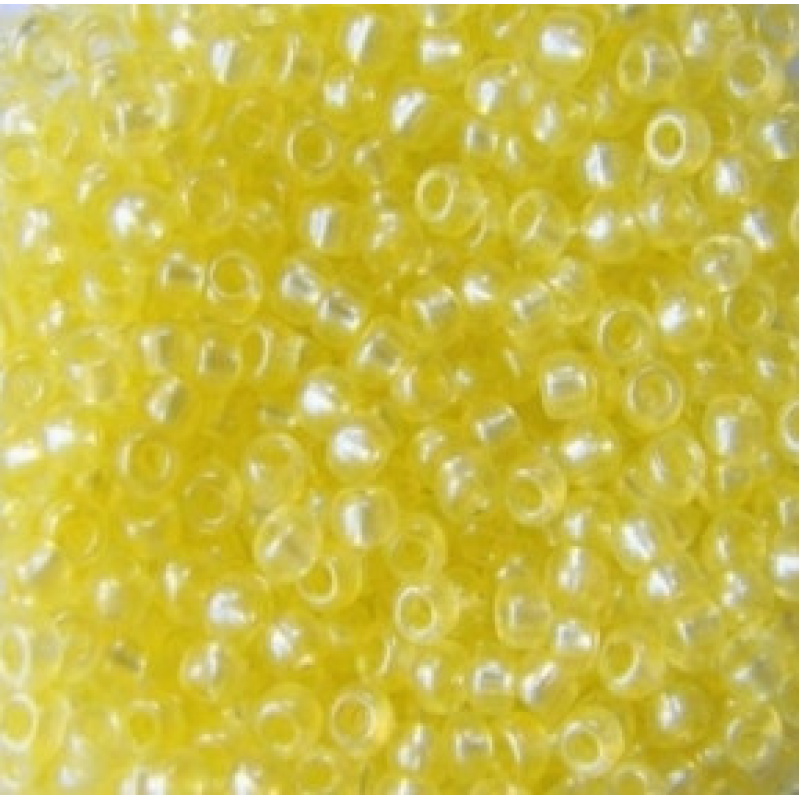 Бісер кристалічний, блідо- жовтий 10 г, No10