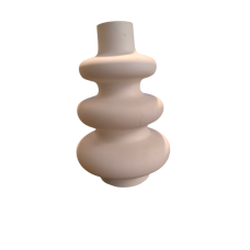 Гіпсова фігурка для розмальовування. Ваза 7. Маленька.