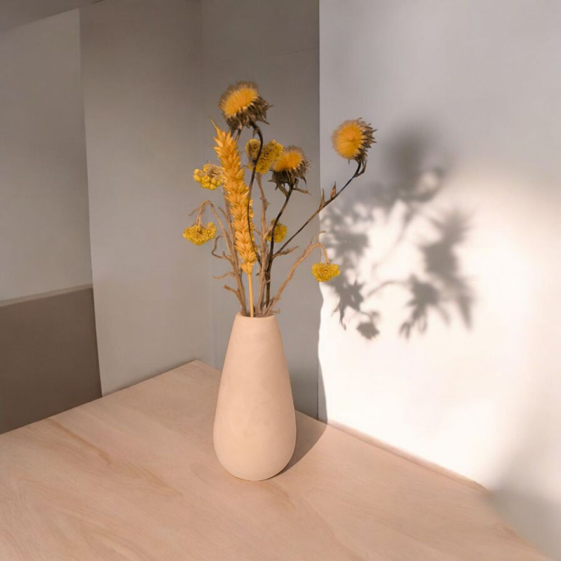 Гіпсова фігурка для розмальовування. Ваза 9.