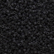 Бісер рубка Preciosa, матовий, чорний 50 г, No10