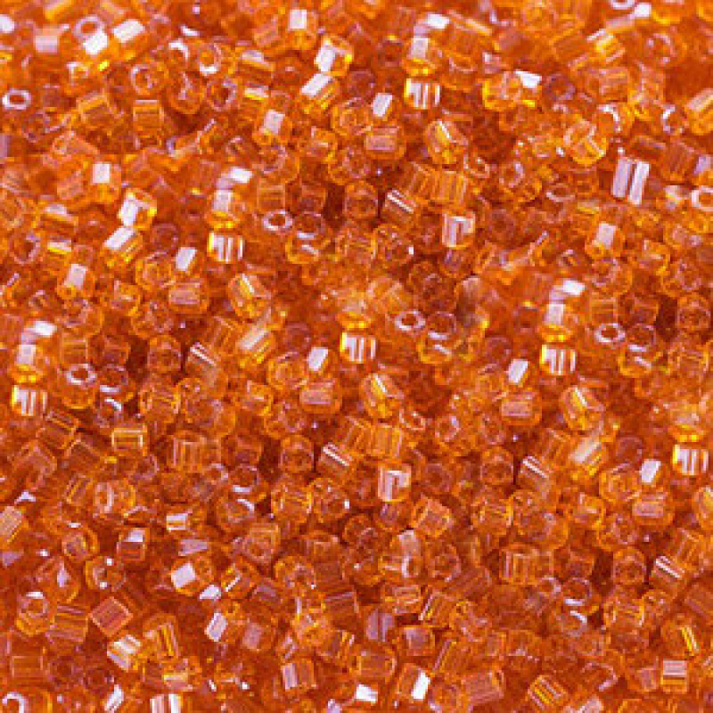 Бісер рубання Preciosa, глянсовий, темно-жовтогарячий 50 г, No10 Бісер рубання Preciosa, глянсовий, темно-жовтогарячий 50 г, No10