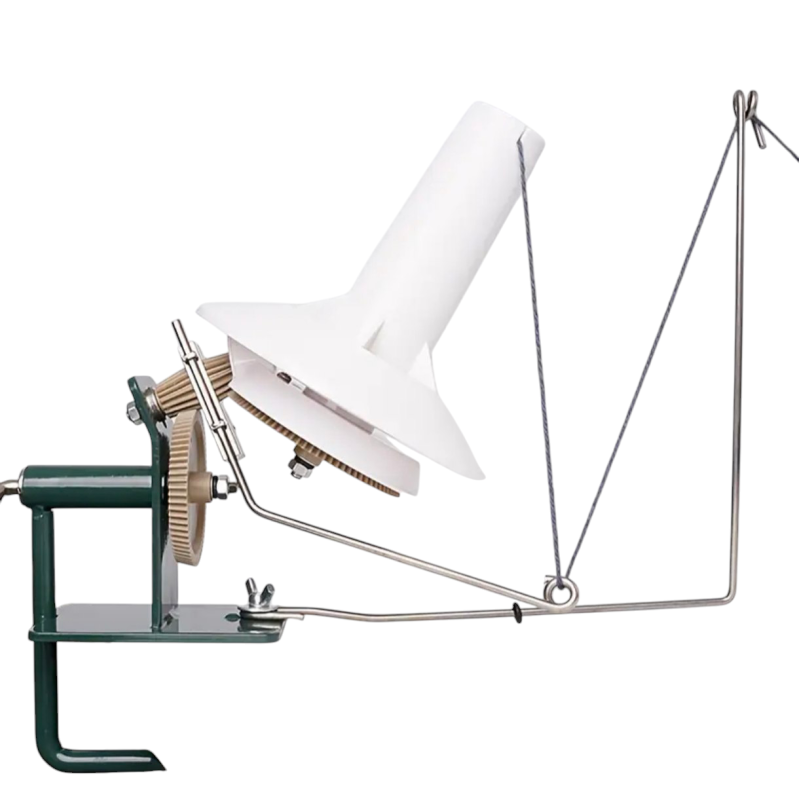 Пристрій для перемотування пряжі. Моталка для пряжі автоматична