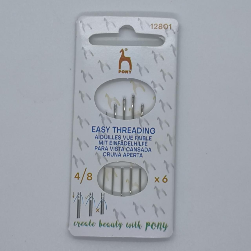 Голка Pony (Індія) легке вбирання 4/8 6 шт.