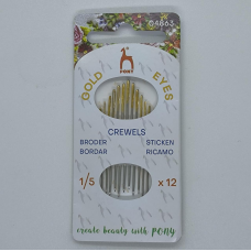 Голка Pony (Індія) вишивальна No1/5 16 шт.