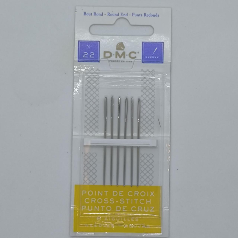 Голки для вишивання DMC No22 (1 блістер.на 6 голок)