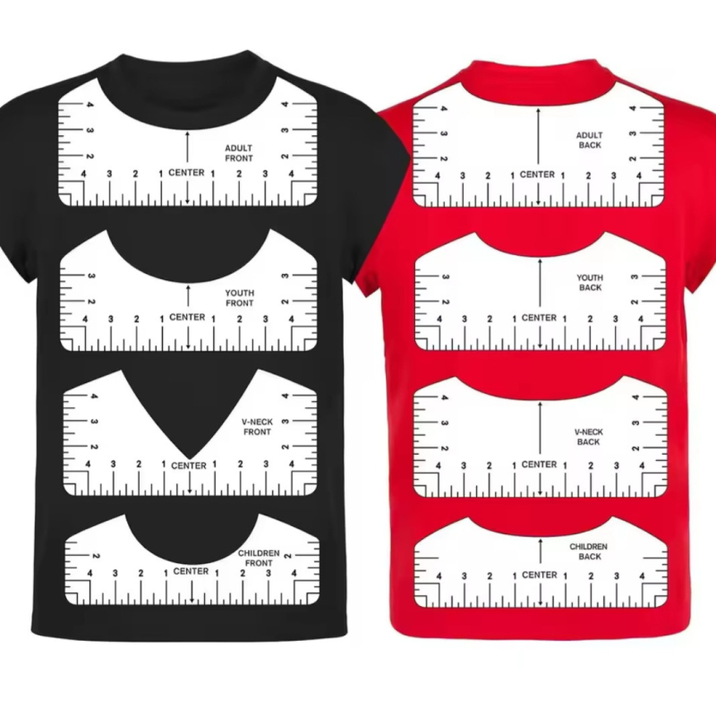 Набір лекал для пройми 8 шт.