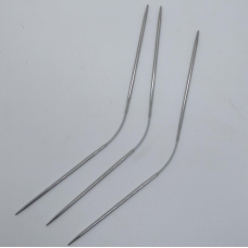 Спиці для в“язання панчішні гнучкі 5 шт. сталеві No2,5, 23 см