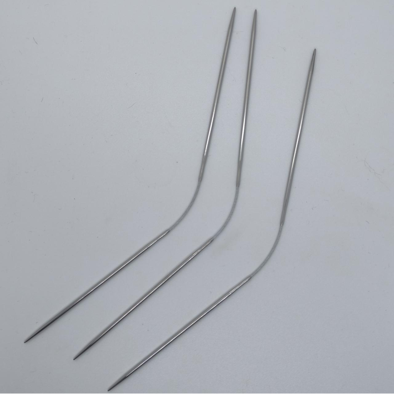 Спиці для в“язання панчішні гнучкі 5 шт. сталеві No2,5, 23 см