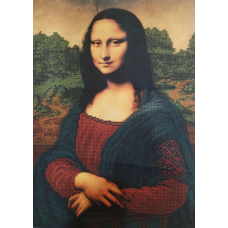 Схема для вишивання бісером. Монна Ліза.
