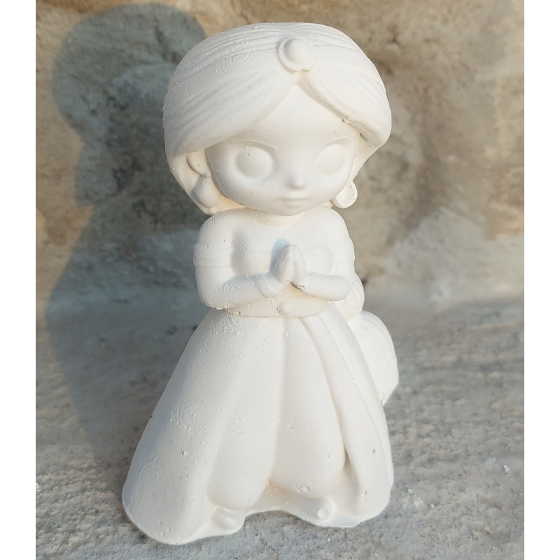 Гіпсова фігурка для розмальовування. Принцеса Жасмин.