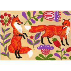 Схема для вишивання бісером. Такса з морозивом.