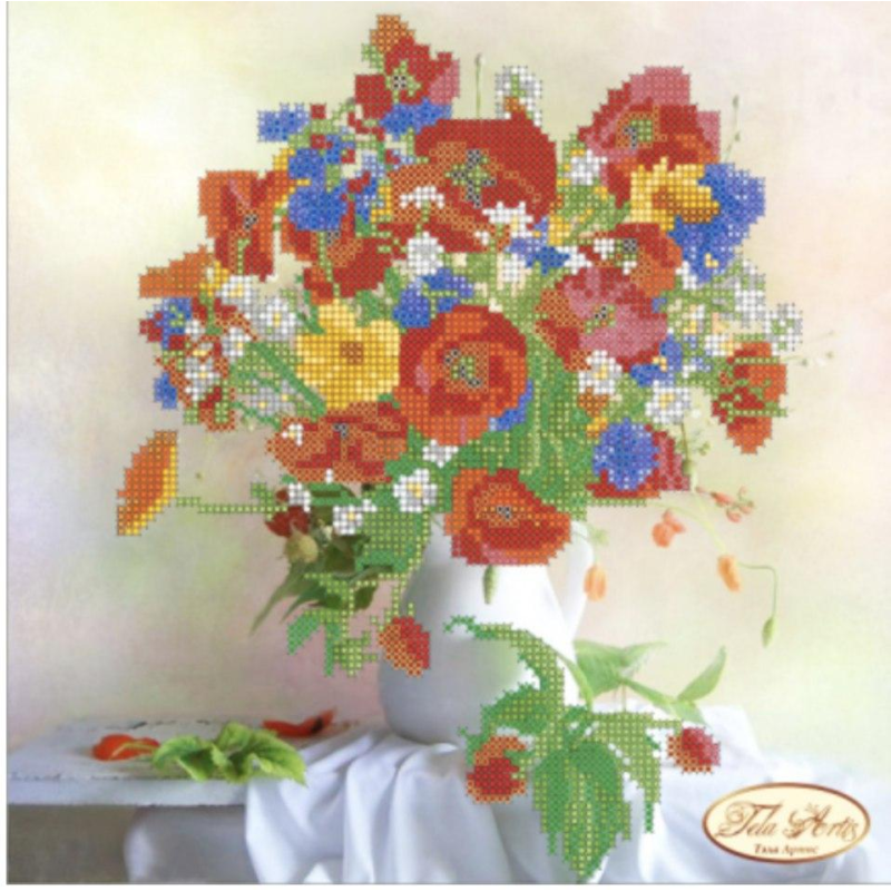 Схема для вишивання бісером. Літній настрій.