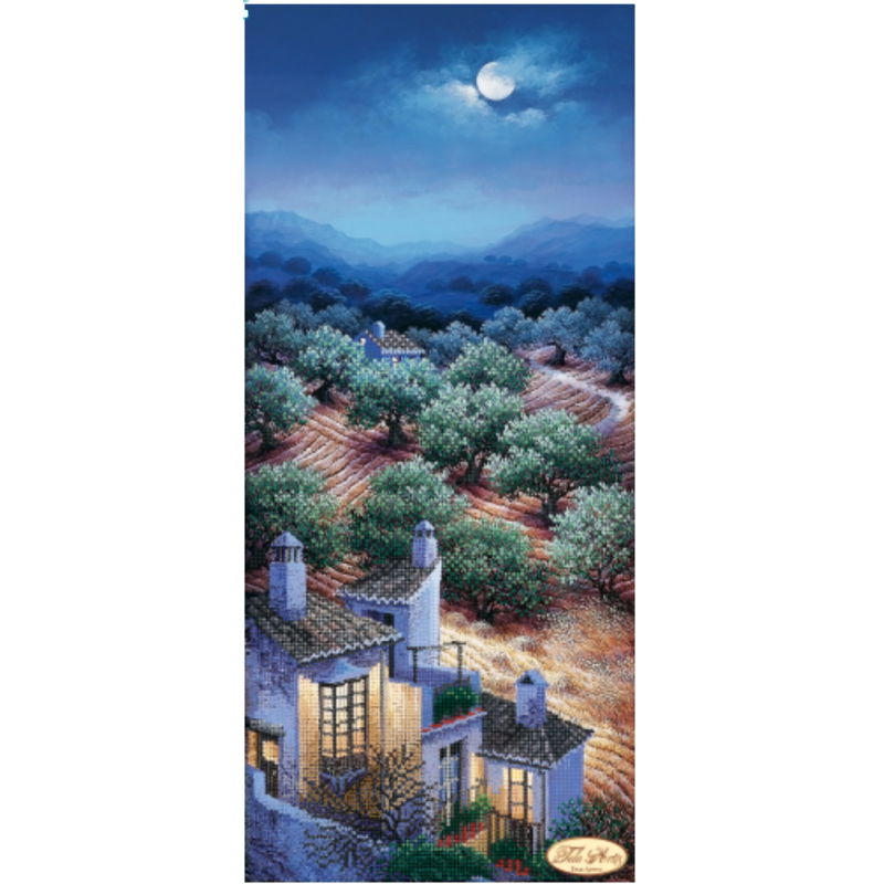 Схема для вишивання бісером. У нічній прохолоді.