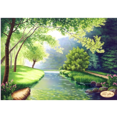 Схема для вишивання бісером. Свіжість ранку.