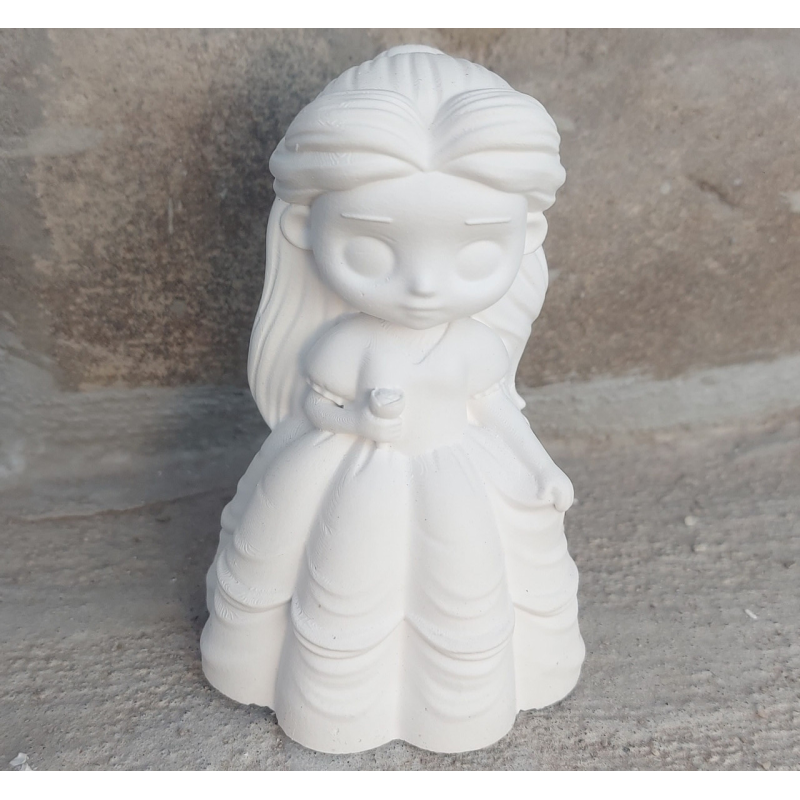 Гіпсова фігурка для розмальовування. Принцеса Софія.