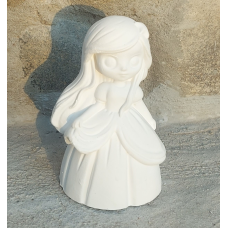 Гіпсова фігурка для розмальовування. Дюймівочка.