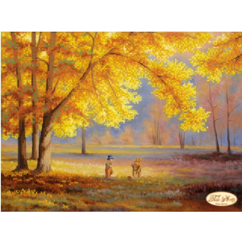 Схема для вишивання бісером. Веселі ігри.