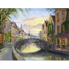 Схема для вишивання бісером. Бельгія.