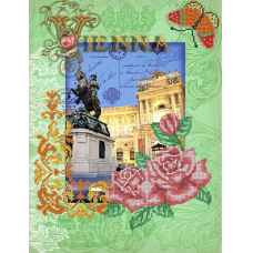 Схема для вишивання бісером. Венна.