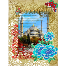 Схема для вишивання бісером. Стамбул.