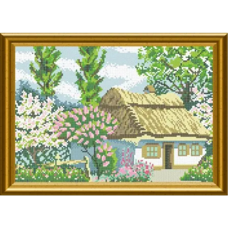 Схема для вишивання бісером. Весна. Схема для вишивання бісером. Весна.