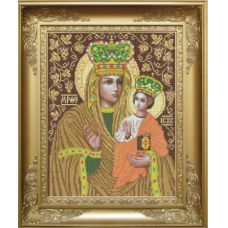 Схема для вишивання бісером. Богородица Зарваницька