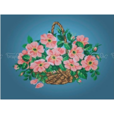Схема для вишивання бісером. Кошик.