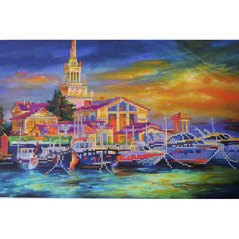 Схема для вишивання бісером. Порт. Схема для вишивання бісером. Порт.