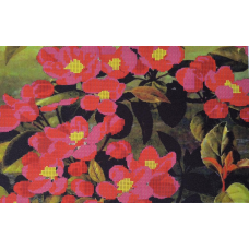 Схема для вишивання бісером. Квіти.