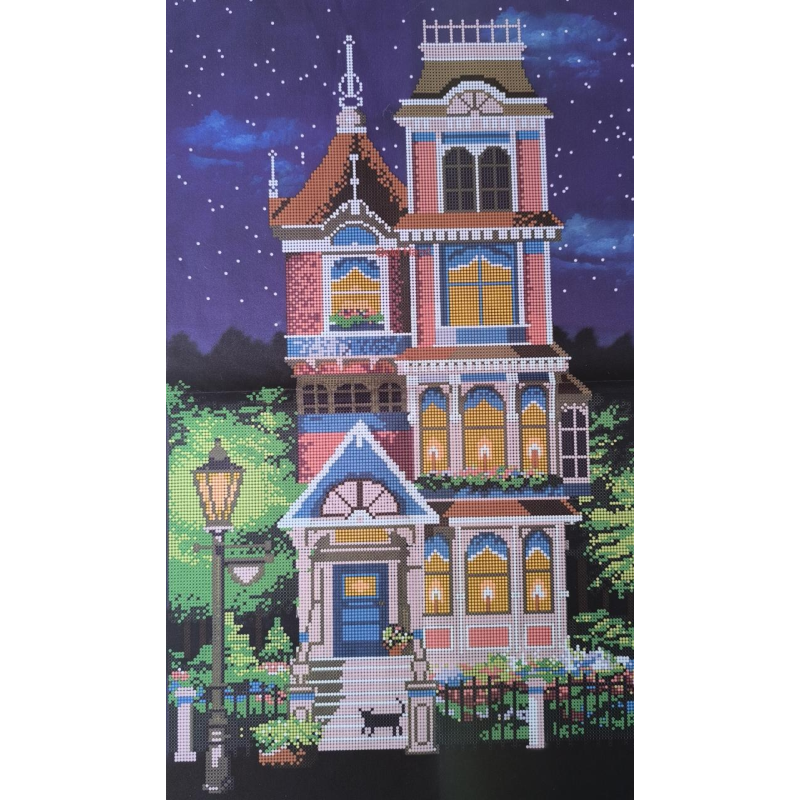 Схема для вишивання бісером. Зима Схема для вишивання бісером. Зима