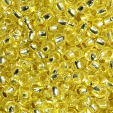 Бісер блискучий, глянсовий, світло-жовтий 10 г, No10
