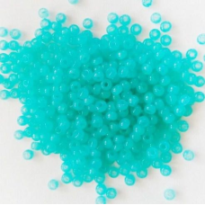 Бісер алебастровий аквамарин 10 г, No10