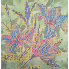 Схема для вишивання бісером. Вечірня ніжність.