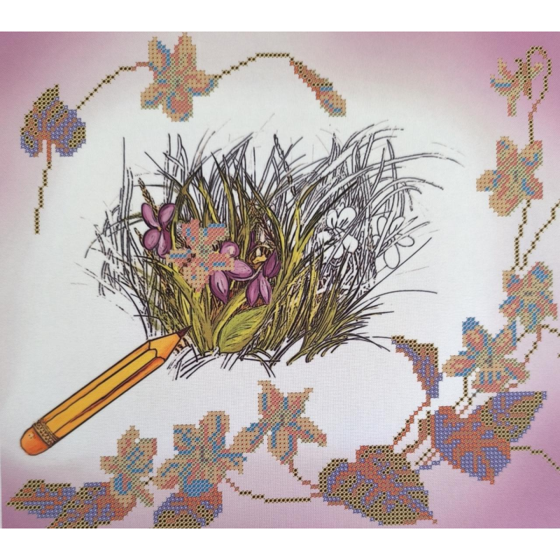 Схема для вишивання бісером. Ресунок.