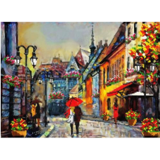 Схема для вишивання бісером. Под дождем