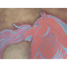 Схема для вишивання бісером. Єдинороги.