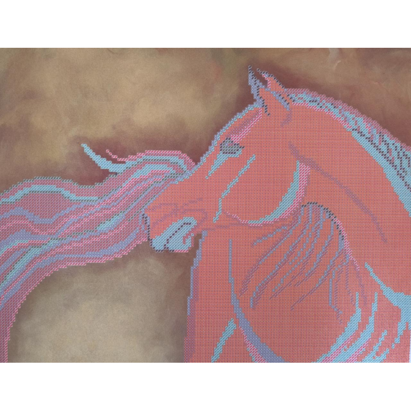 Схема для вишивання бісером. Єдинороги. Схема для вишивання бісером. Єдинороги.