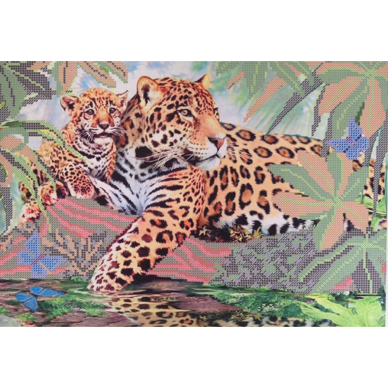 Схема для вишивання бісером. Материнство