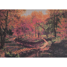 Схема для вишивання бісером. Краски осени