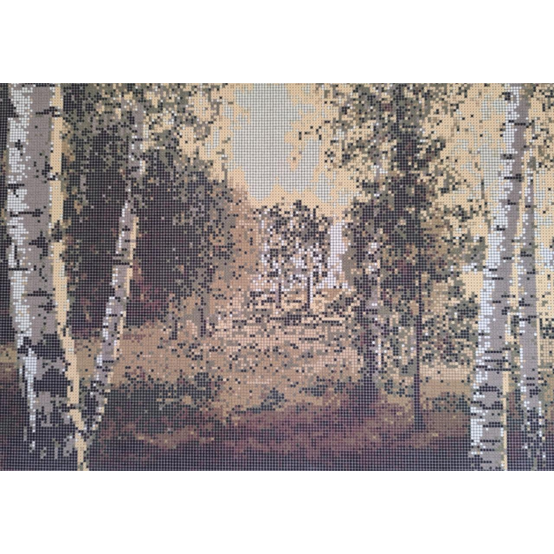 Схема для вишивання бісером. Ранок Схема для вишивання бісером. Ранок