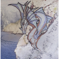 Схема для вишивання бісером. Володар скелі.