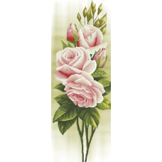 Схема для вишивання бісером. Свіжі троянди.