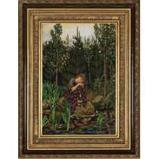 Схема для вишивання бісером. Аленька.