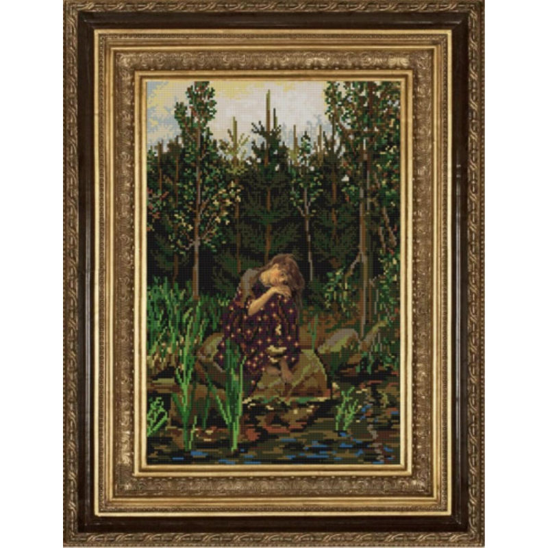 Схема для вишивання бісером. Аленька. Схема для вишивання бісером. Аленька.