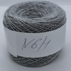 Пряжа полеестер Ярослав. 6/1 Колір: сірий