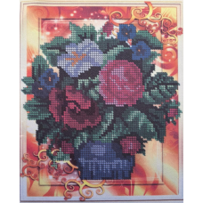Схема для вишивання бісером. Букет.