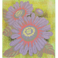 Схема для вишивання бісером. Ромашки.
