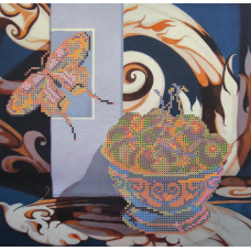 Схема для вишивання бісером. Арі-вишня.