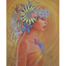 Схема для вишивання бісером. Різнотрави.